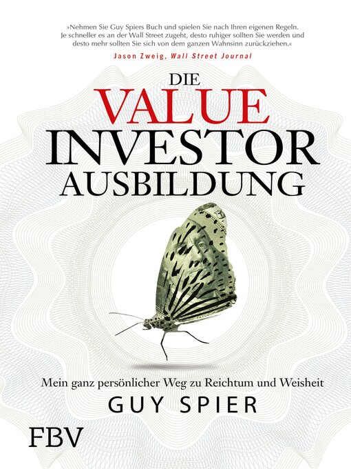 Cover image for Die Value-Investor-Ausbildung